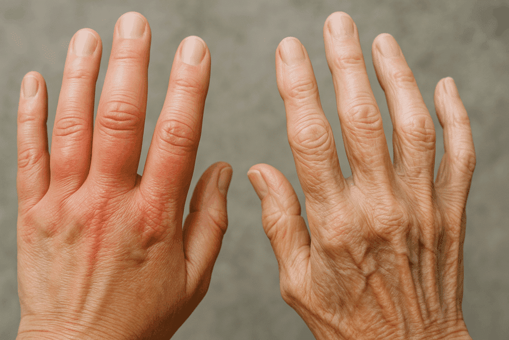 différence entre arthrite et arthrose